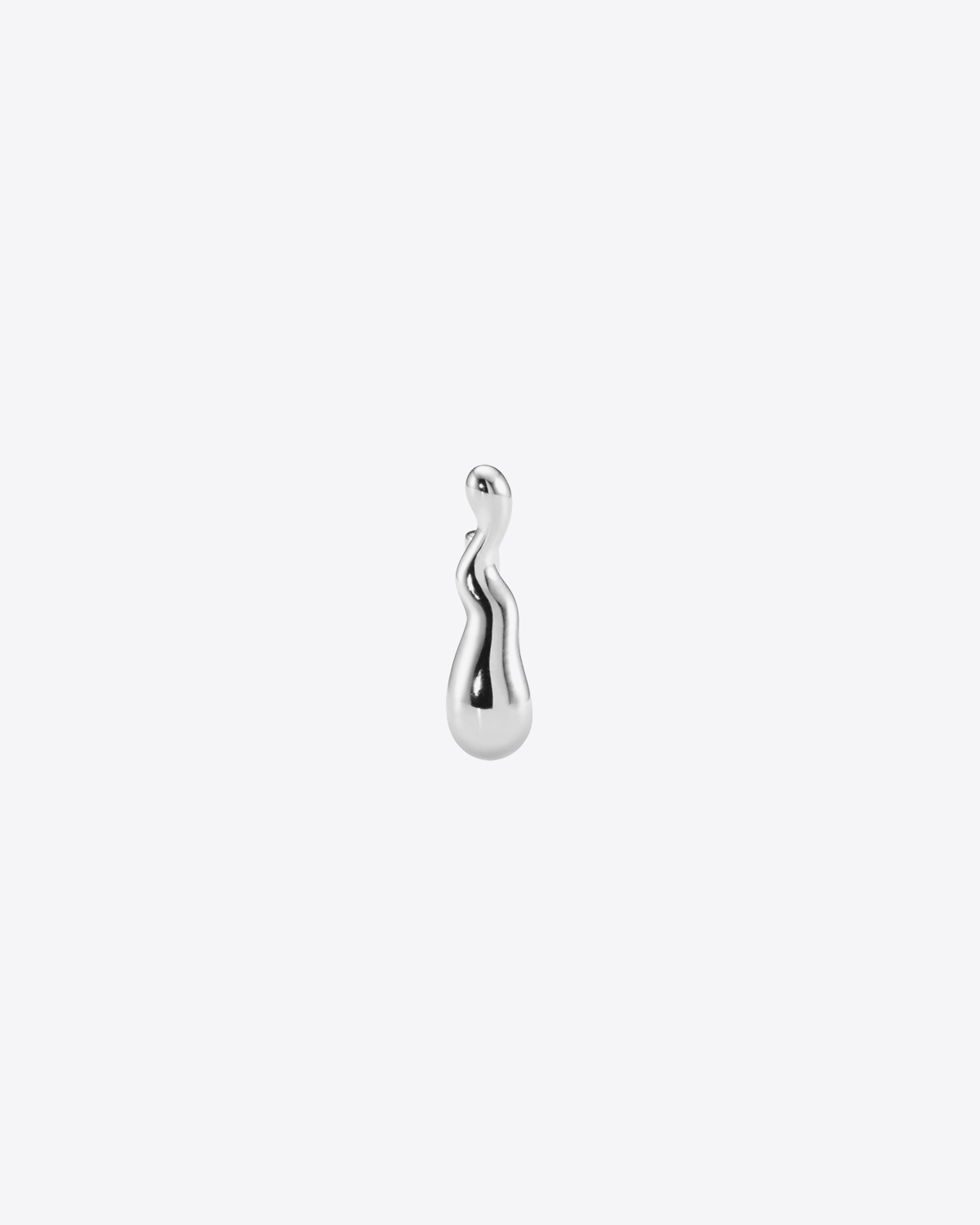 Boucle d'Oreille Créole Warschauer Maria Black  Argent