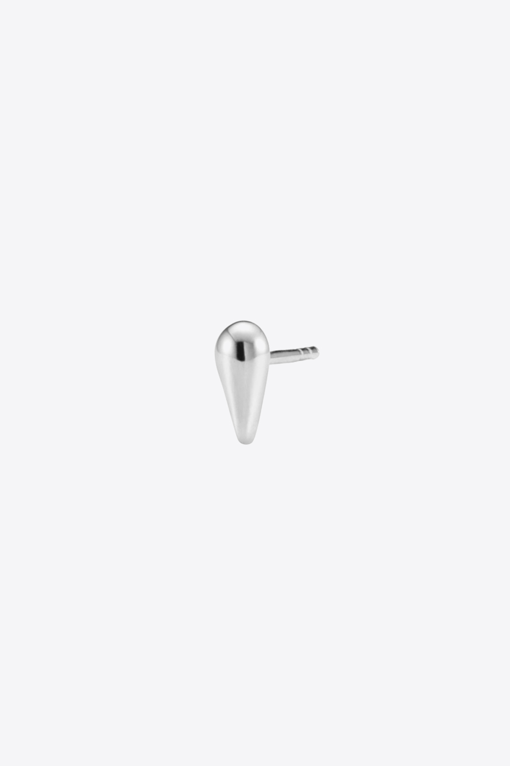 Boucle d'oreille Xberg Maria Black en argent. 