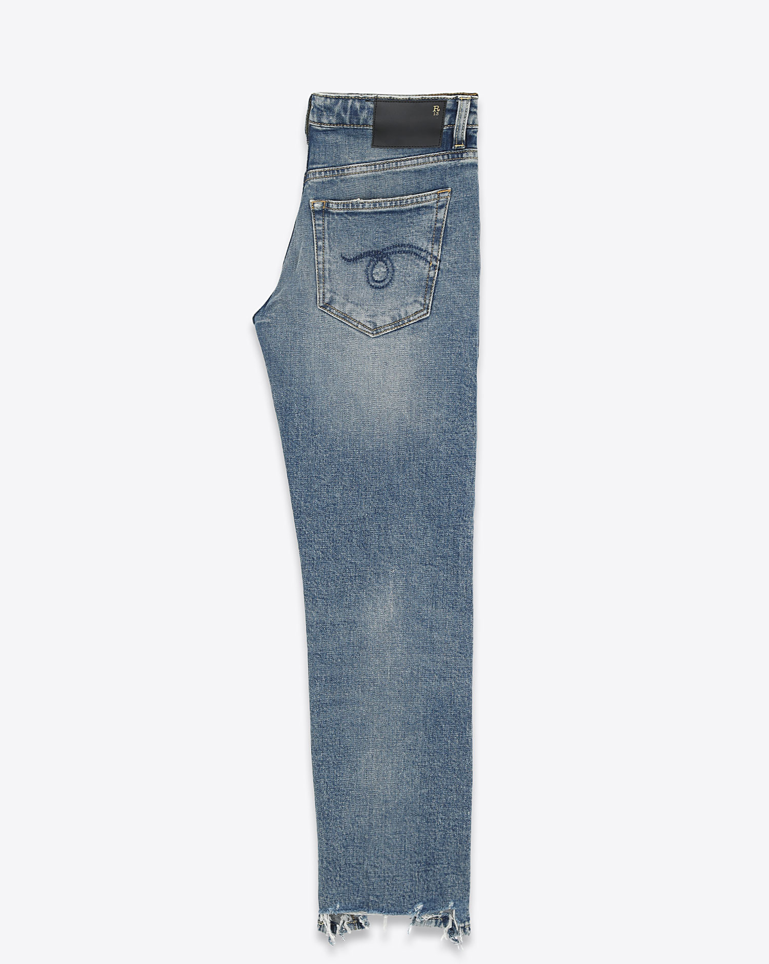 Jeans Boy Straight With Rips R13 Denim 