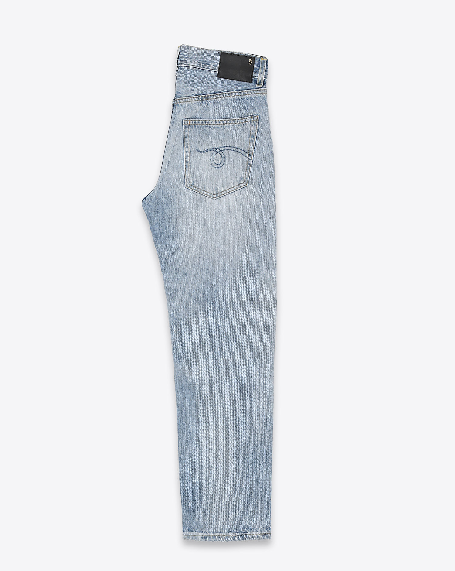 Jeans R13 Denim Permanent Boyfriend Jean - Stevie Blue