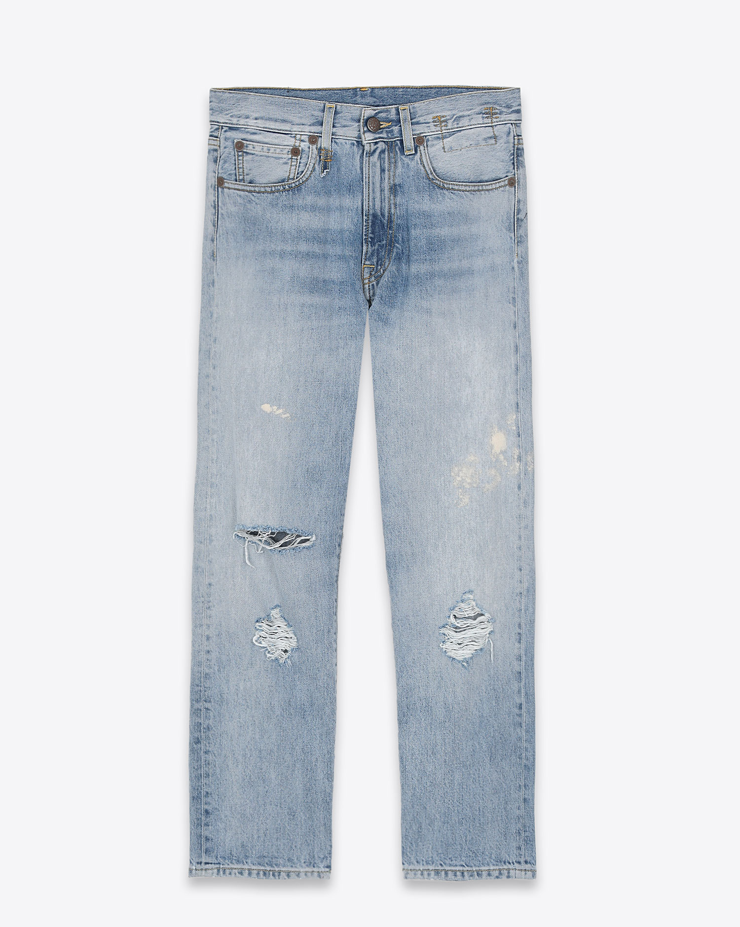 Jeans R13 Denim Permanent Boyfriend Jean - Stevie Blue