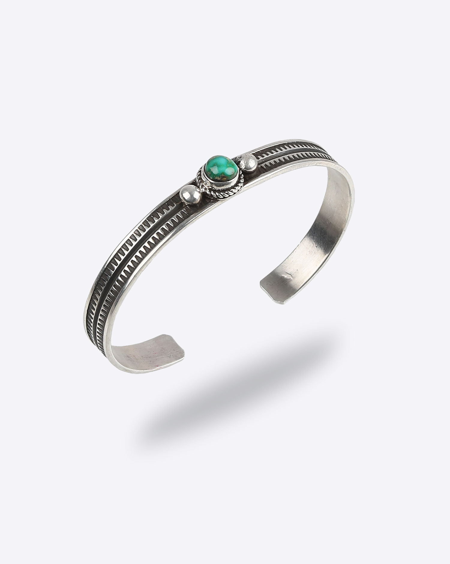 Bracelet Harpo A.Jake Argent Turquoise 