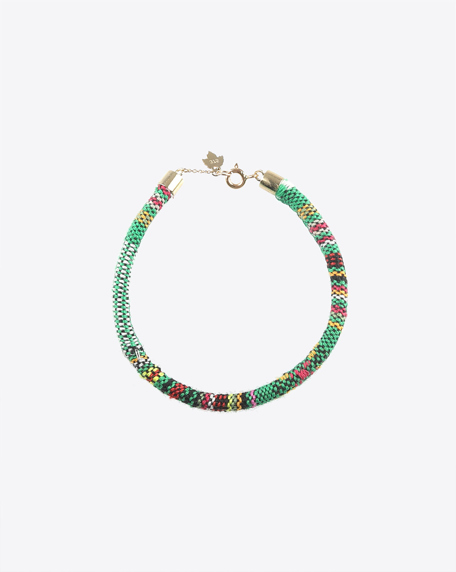 Bracelet Woodstock Feidt vert.

