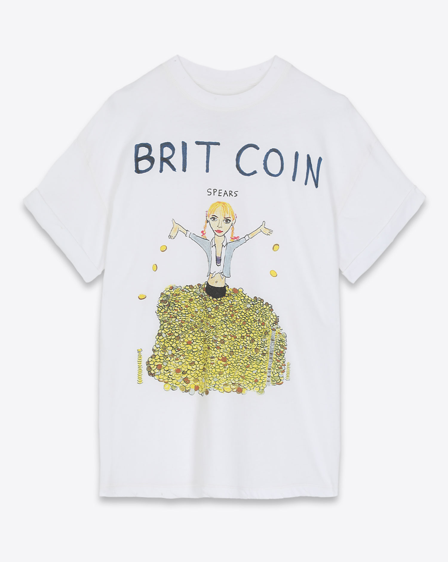 Tee-shirt Unfortunate Portrait Brit Coin