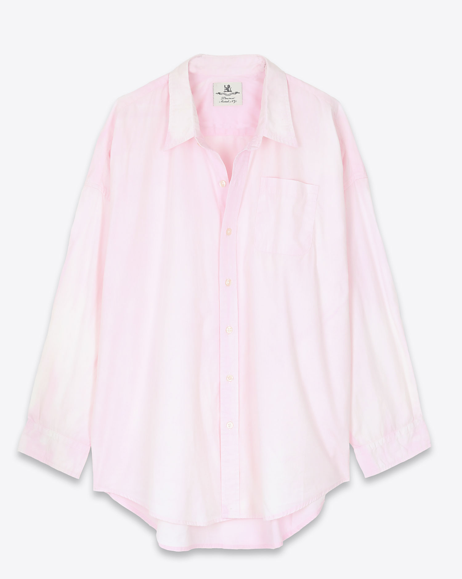 Chemise Denimist Button Front rose 