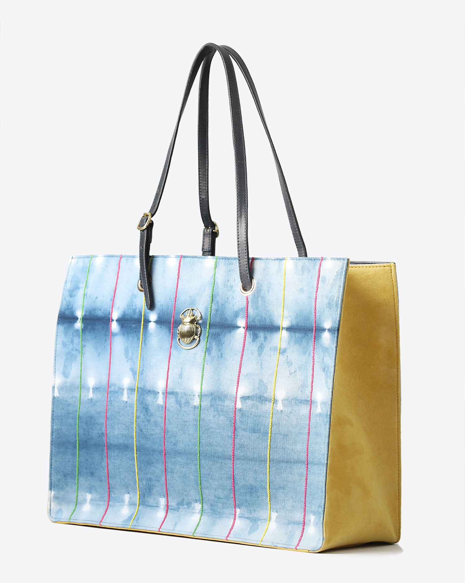 Claris Virot Cabas Archi Denim