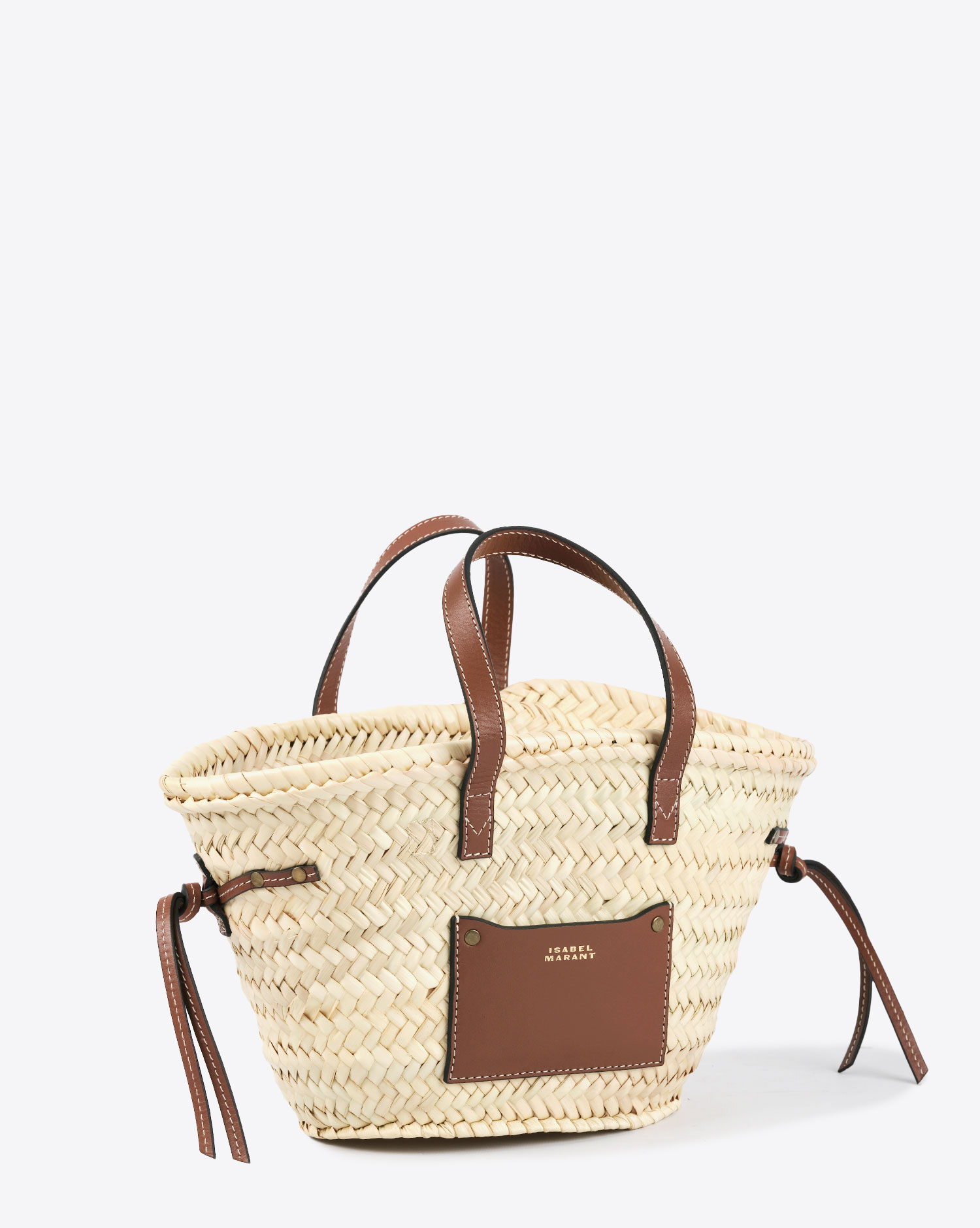 Produit Isabel Marant Sac Cadix Mini Naturel Cognac