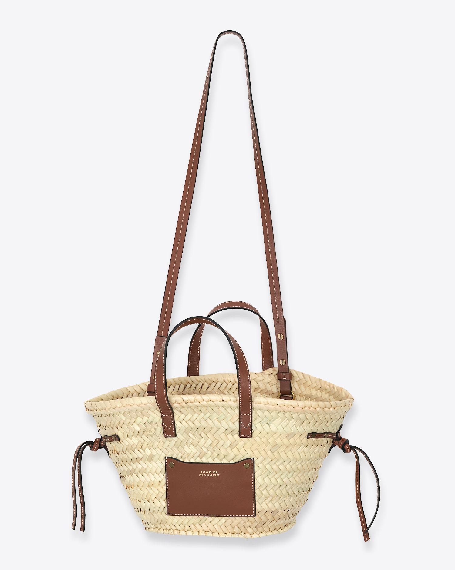Produit Isabel Marant Sac Cadix Mini Naturel Cognac