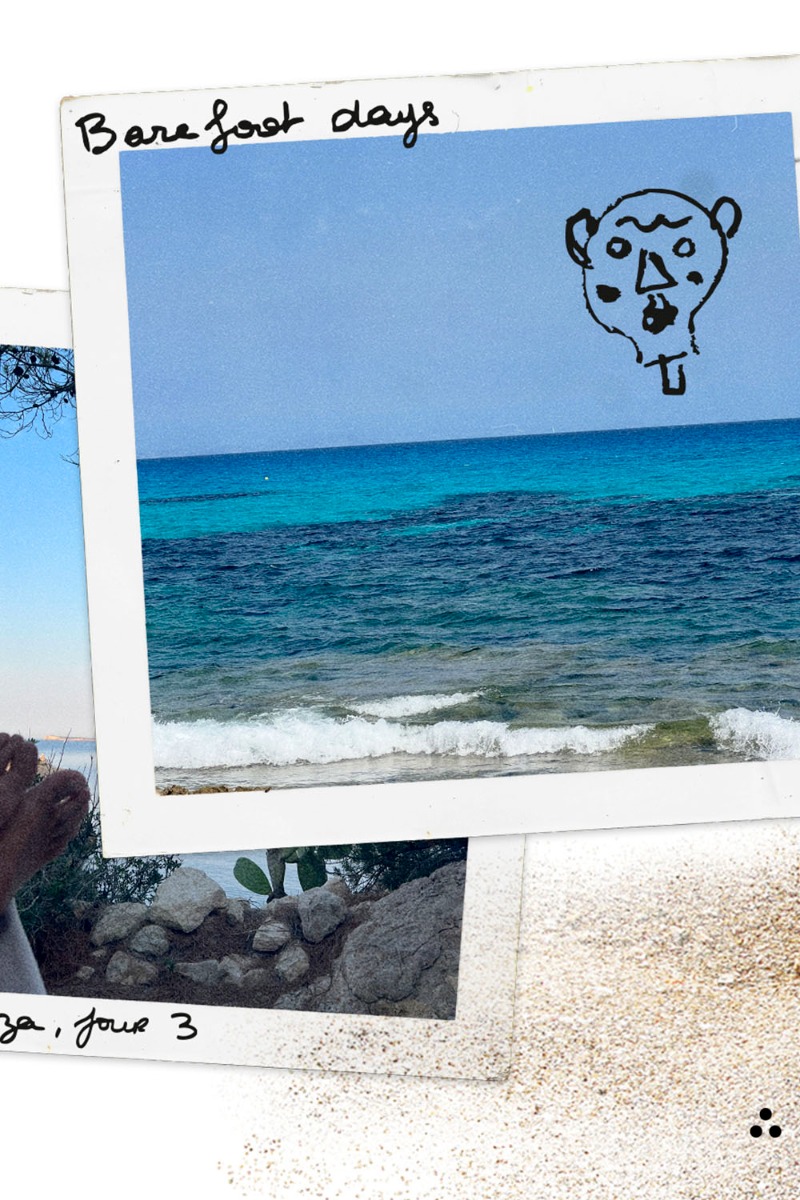 Campagne J&eacute;r&ocirc;me Dreyfuss SS26 photographi&eacute;e par Germain Chauveau &agrave; Ibiza.