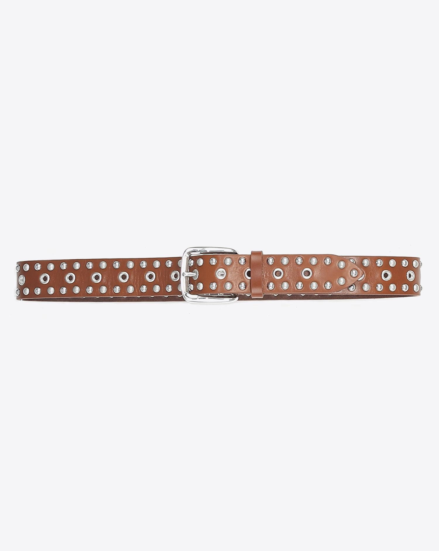 Ceinture Rica Isabel Marant Marron 