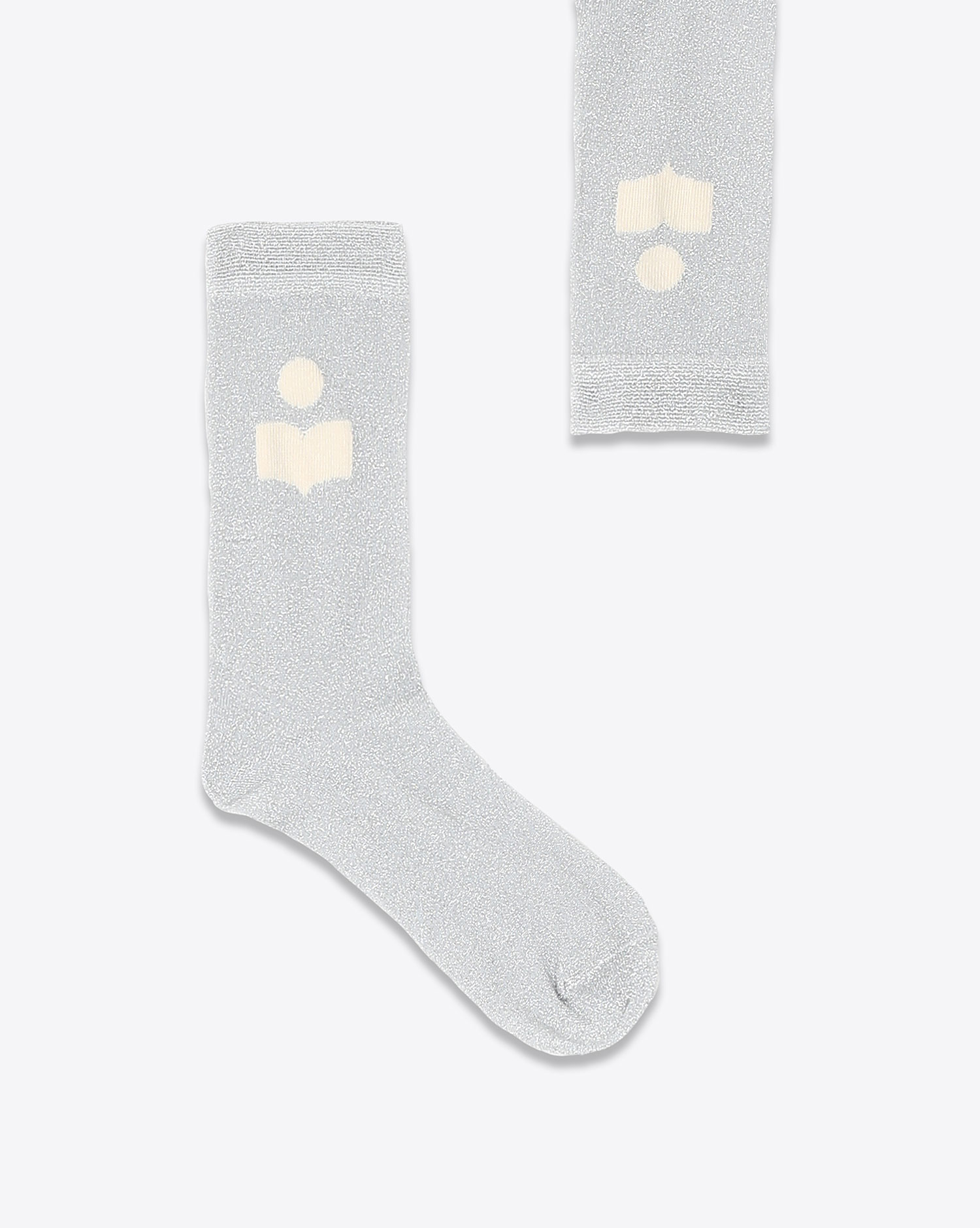 Produit Isabel Marant Chaussettes Slazia Argentées
