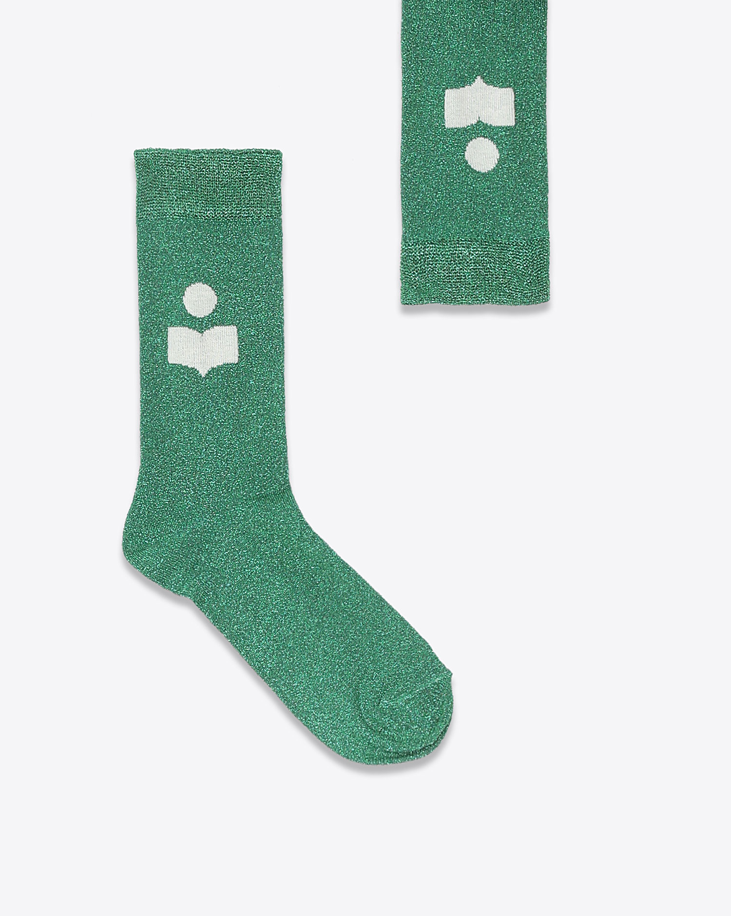 Produit Isabel Marant Chaussettes Slazia Vertes