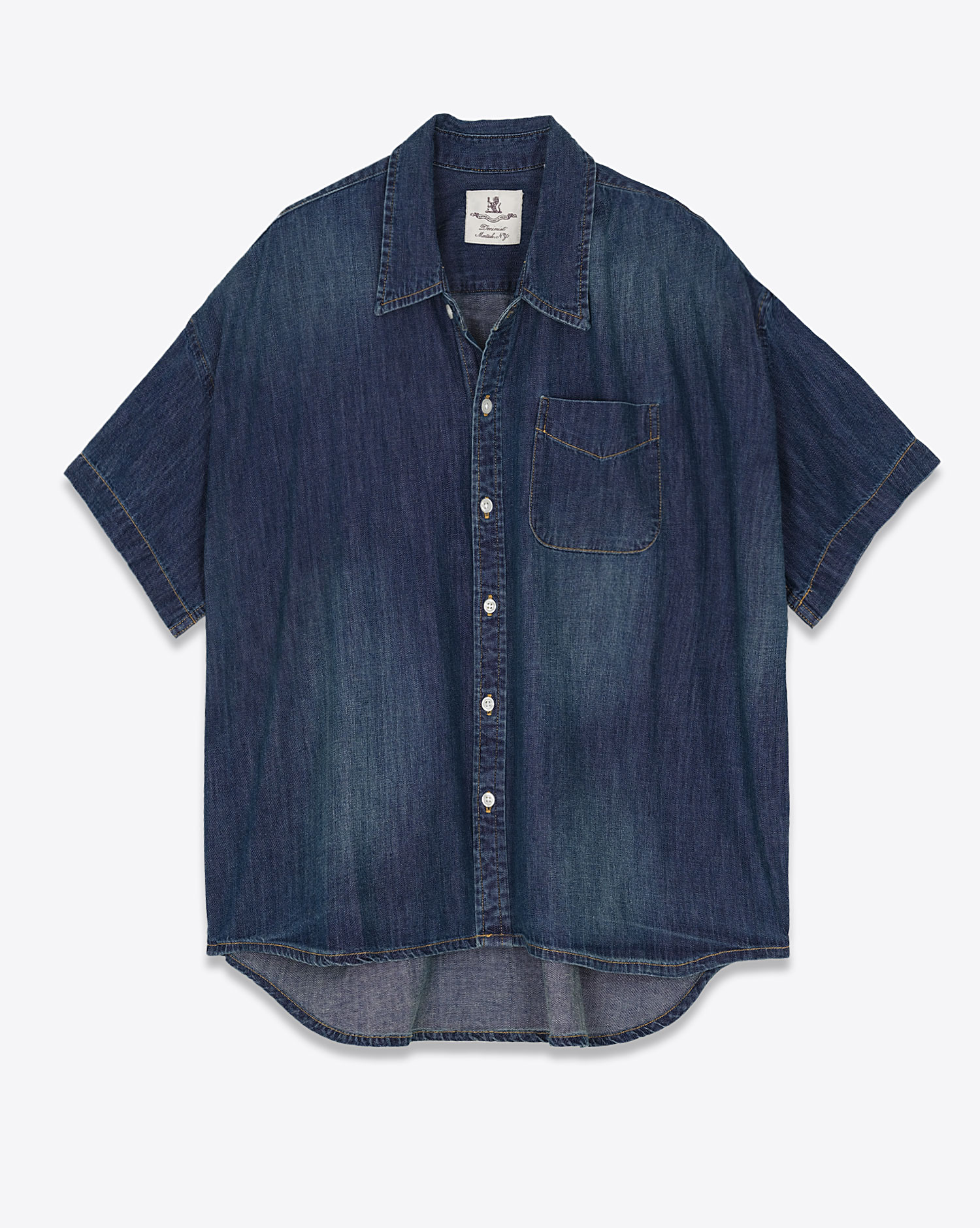 Denimist Chemise Button Down Seymour Indigo