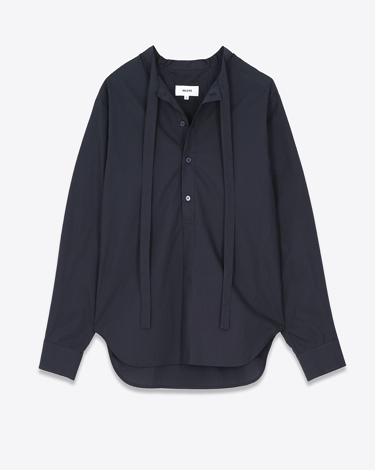 Produit Vis à Vis Chemise Collar Marine