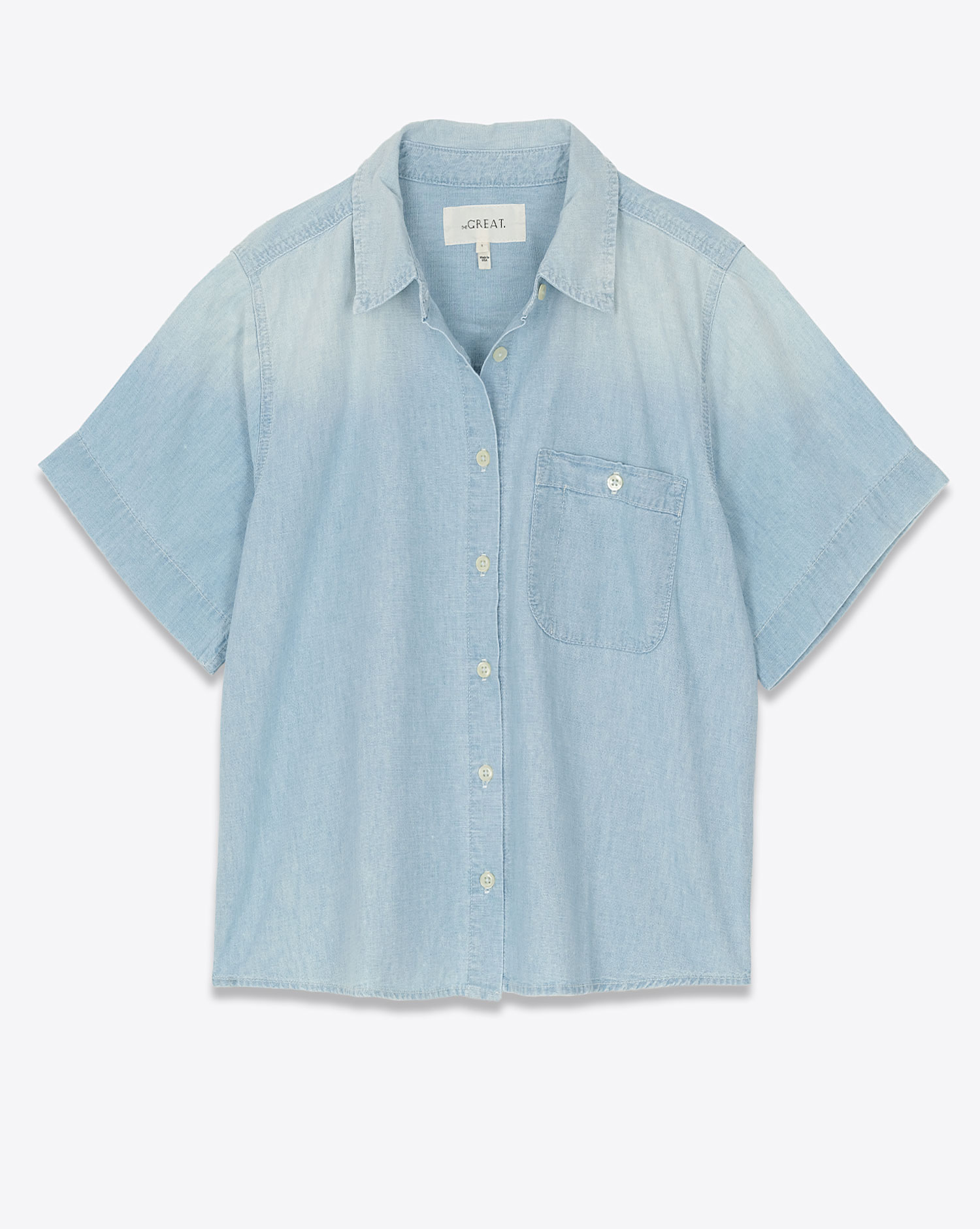 Produit The Great Chemise County Bleu Riverbed
