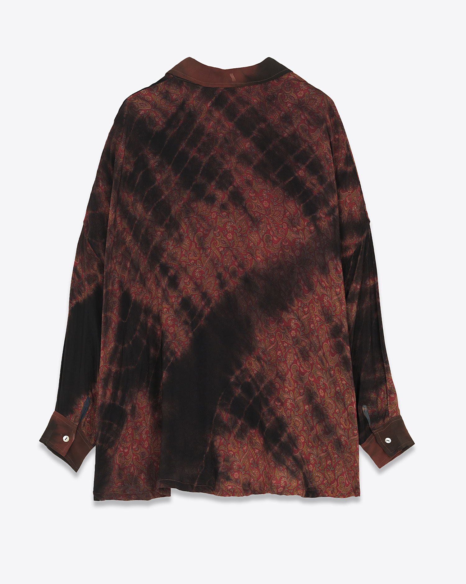 Produit Chemise en soie imprimée à partir de sari ancien Hand So On.