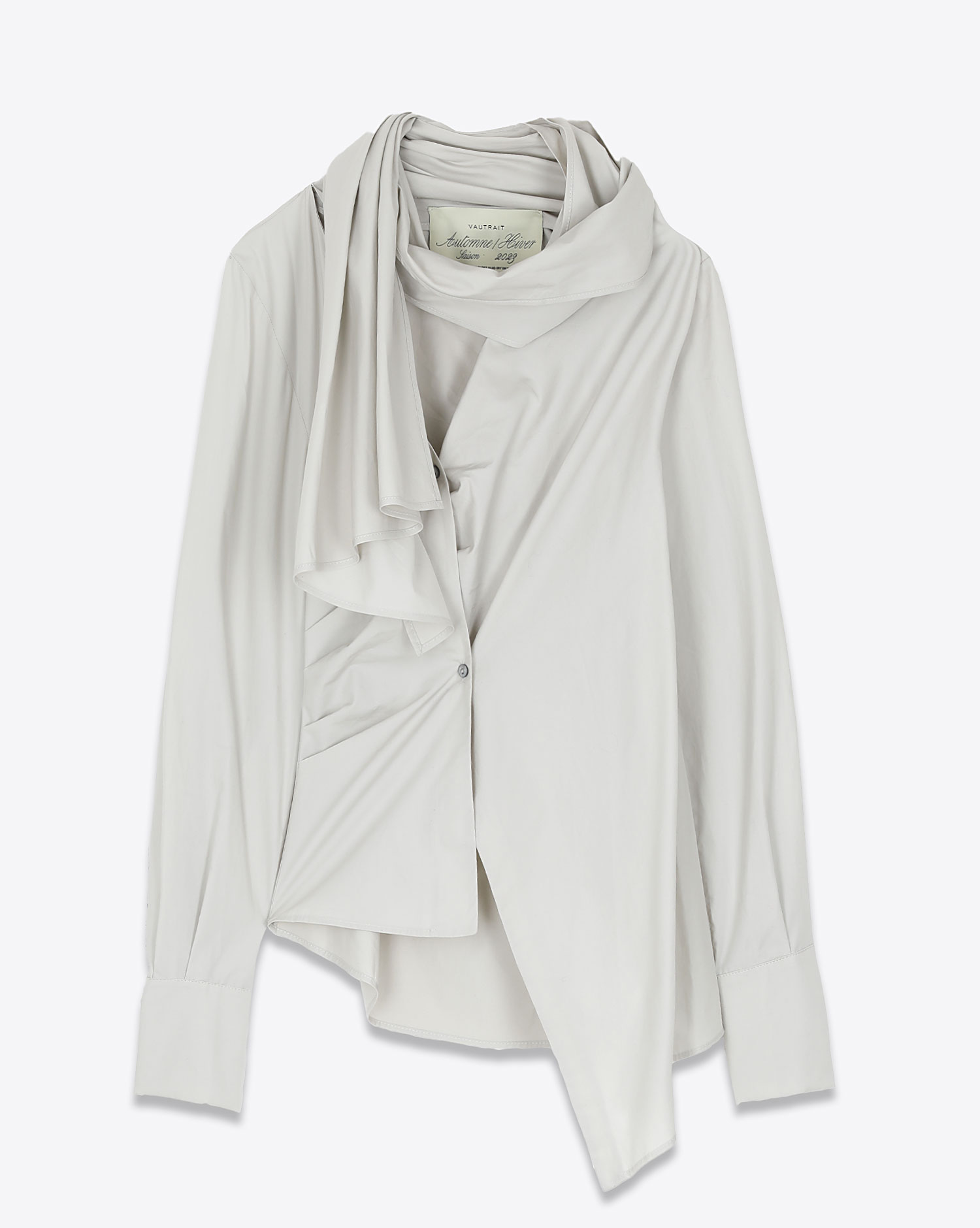 Vautrait Chemise Martin Grise 