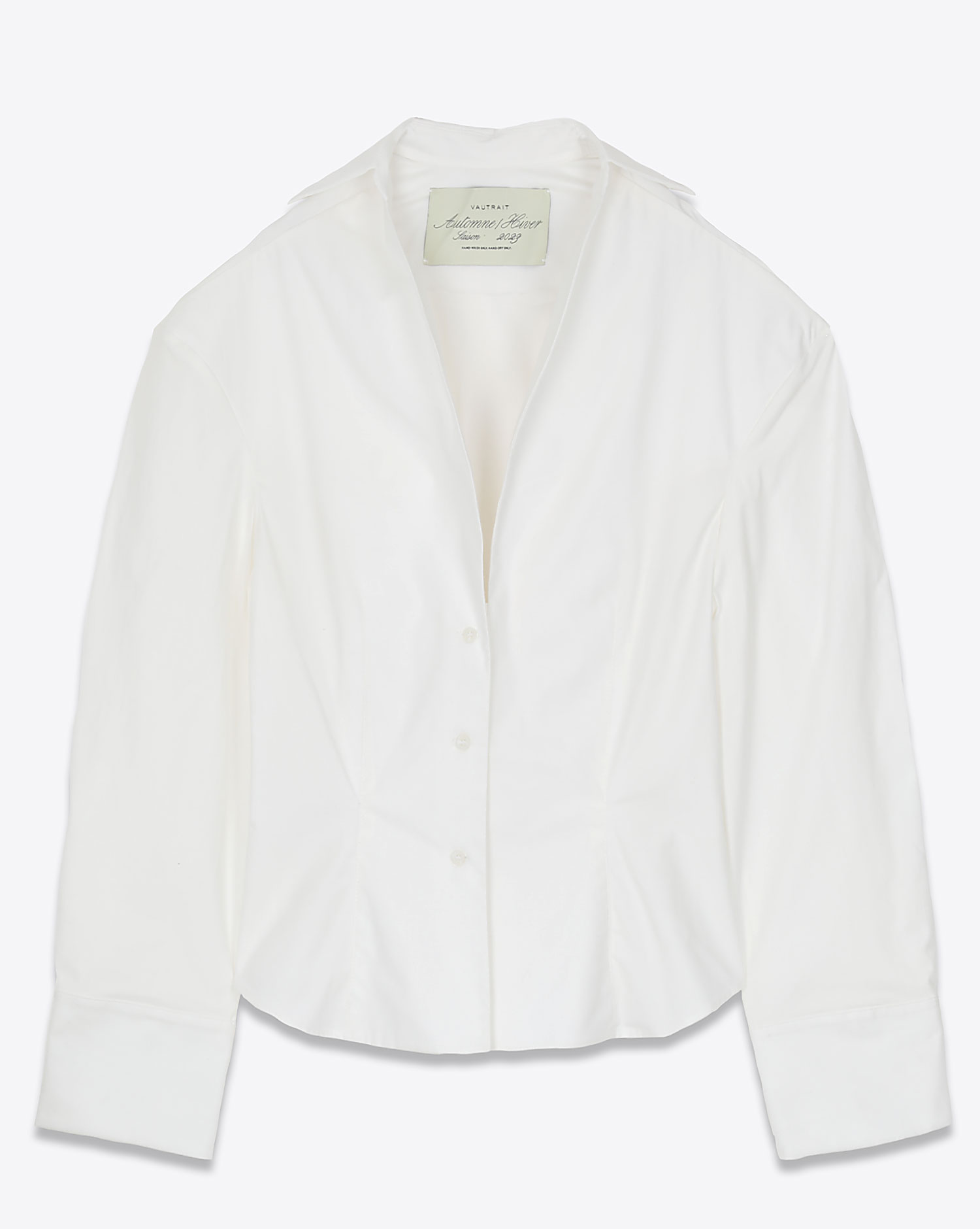 Vautrait Chemise Tishbite  Blanche 