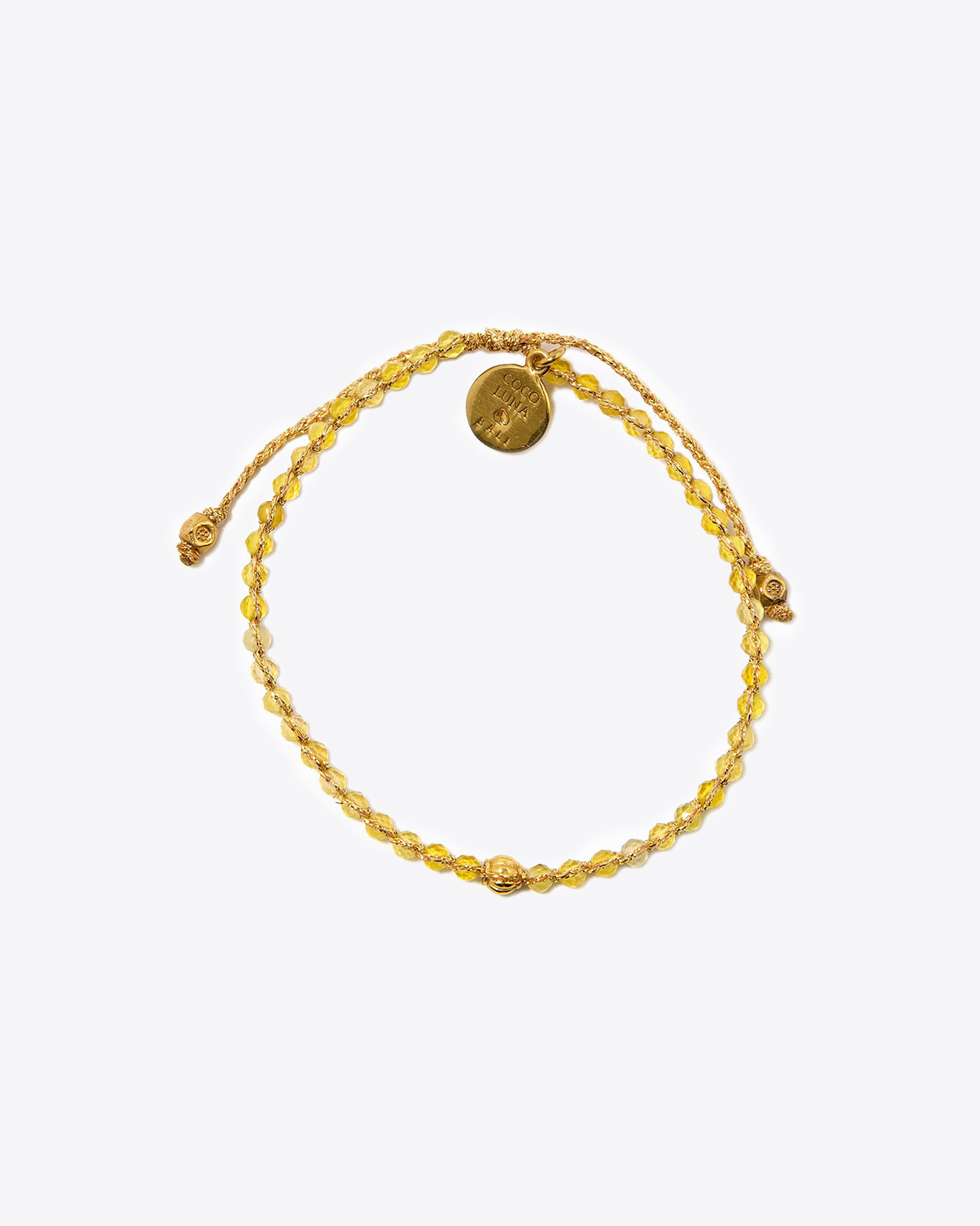 Bracelet Be Mine Coco Luna Citrine.   
