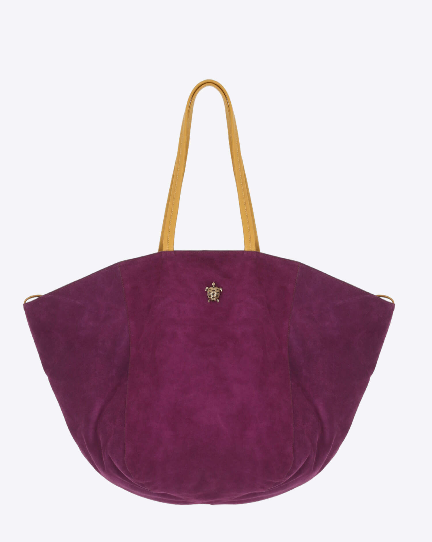 Image du produit Claris Virot Cabas Felix Cuir Suede Tortue - Violet  