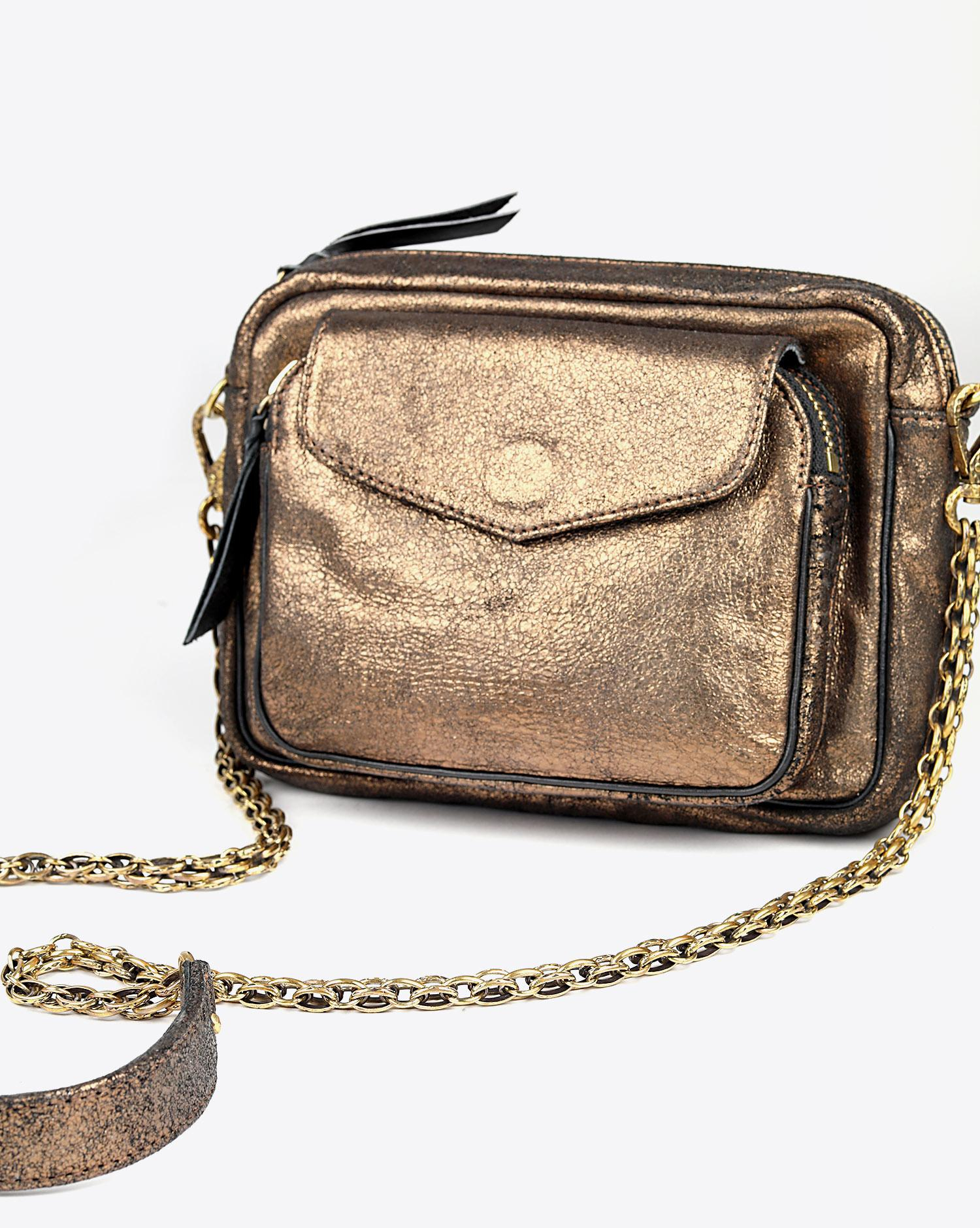 Image du produit Claris Virot Sac Cuir Charly Dor&eacute;    - 2