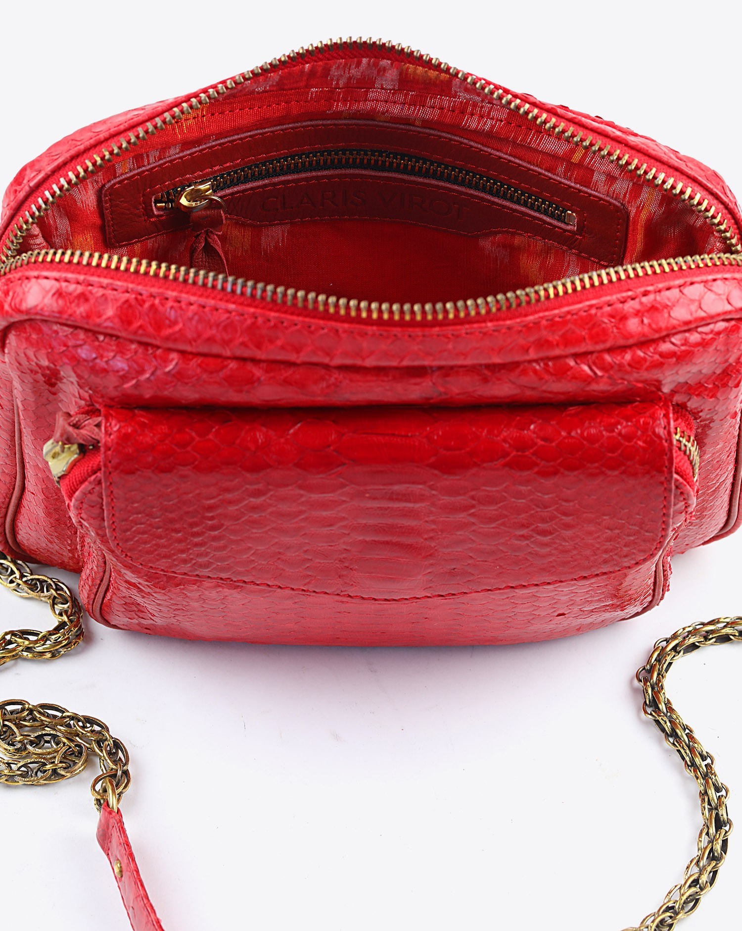 Sac Python Charly Rouge Claris Virot  