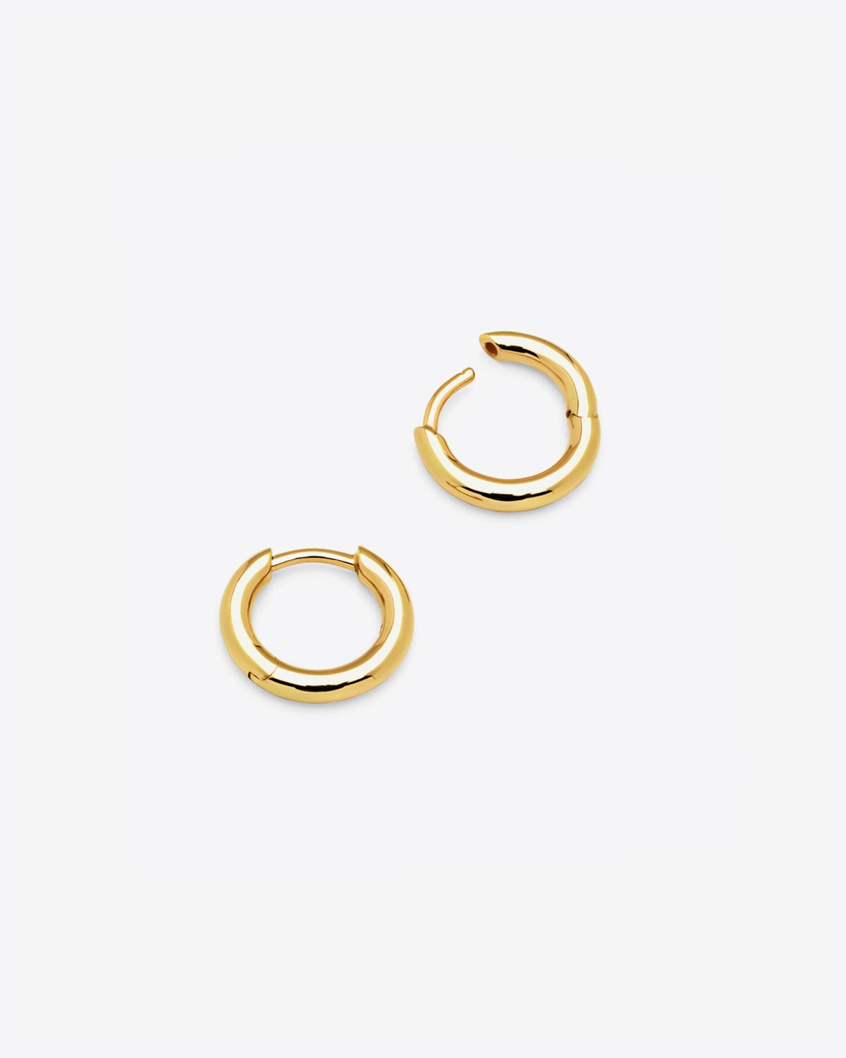 Mini-créole Classic Hoop Small Gold Tom Wood Project.   