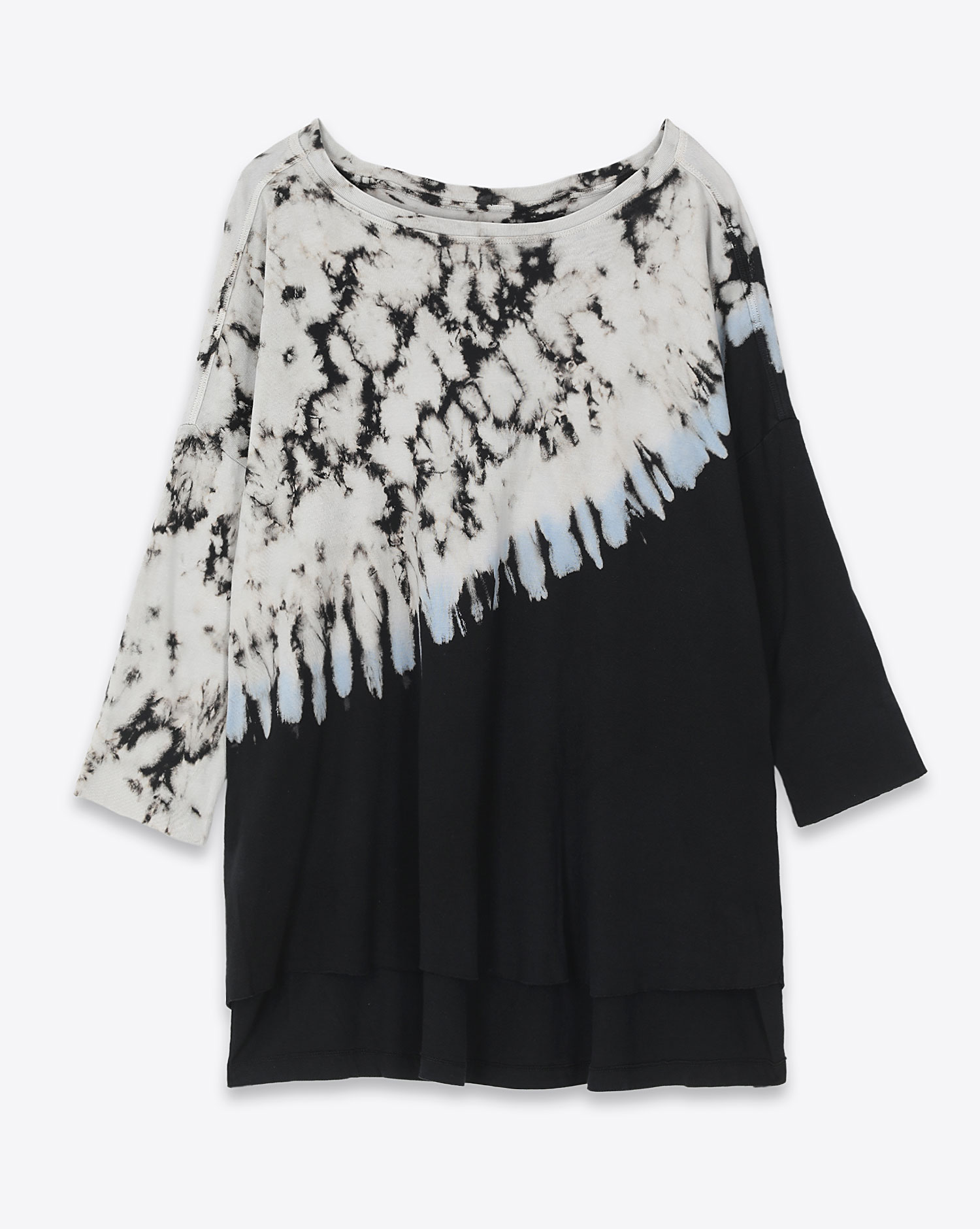 Tee-Shirt Cocoon teinture Tie Dye Raquel Allegra 