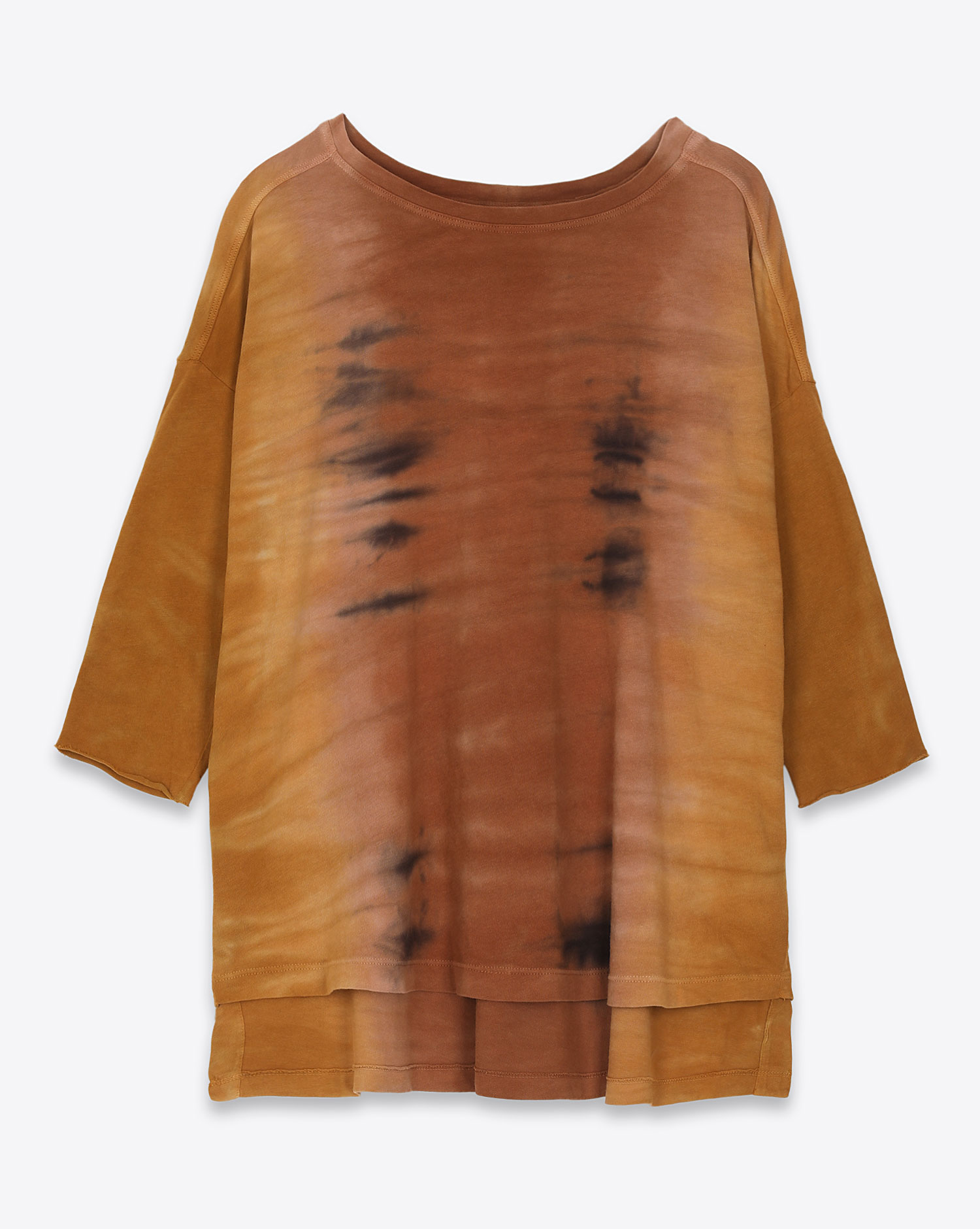 Tee-shirt Cocoon bengal tiger tie and dye Raquel Allegra