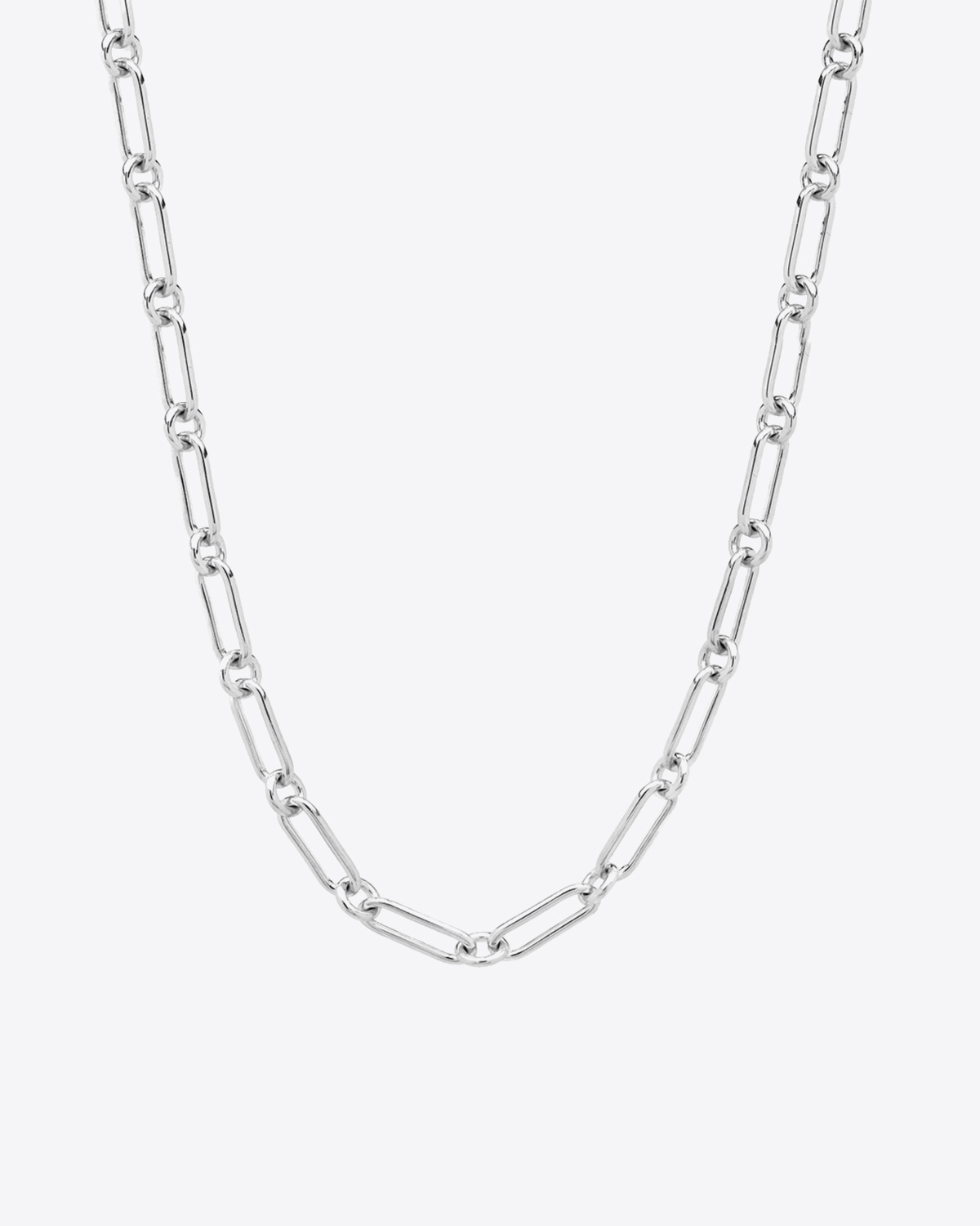 Collier chaine fantaisie en argent 45cm Tom Wood project.