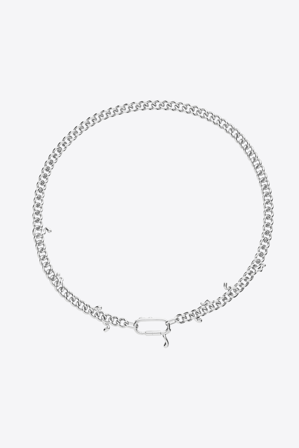Collier chaine Berline Maria Black en argent. 