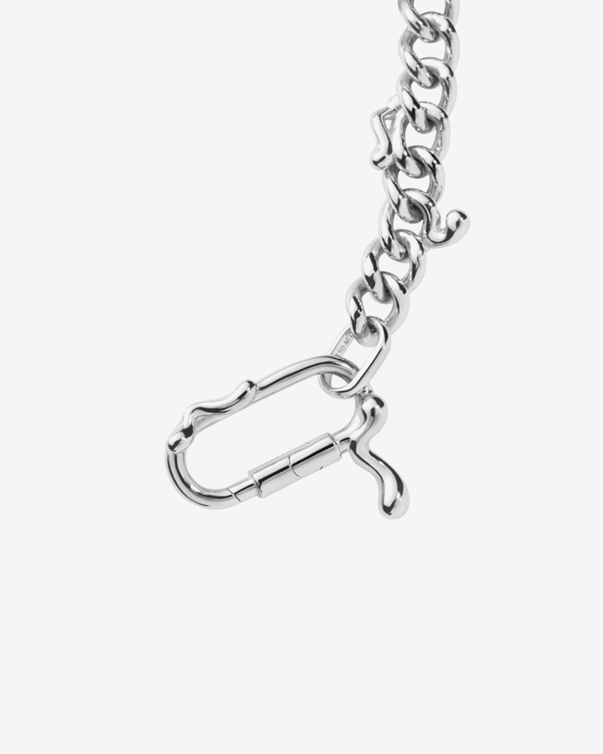 Collier chaine Berline Maria Black en argent. 