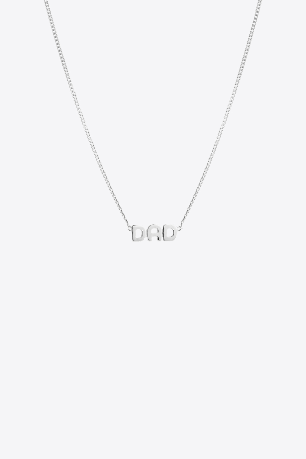 Collier Dad Maria Black en argent. 