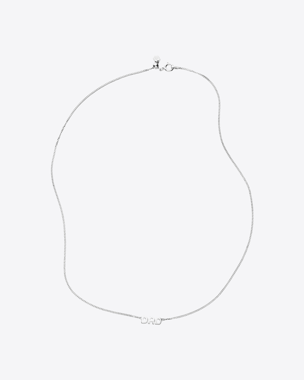 Collier Dad Maria Black en argent. 