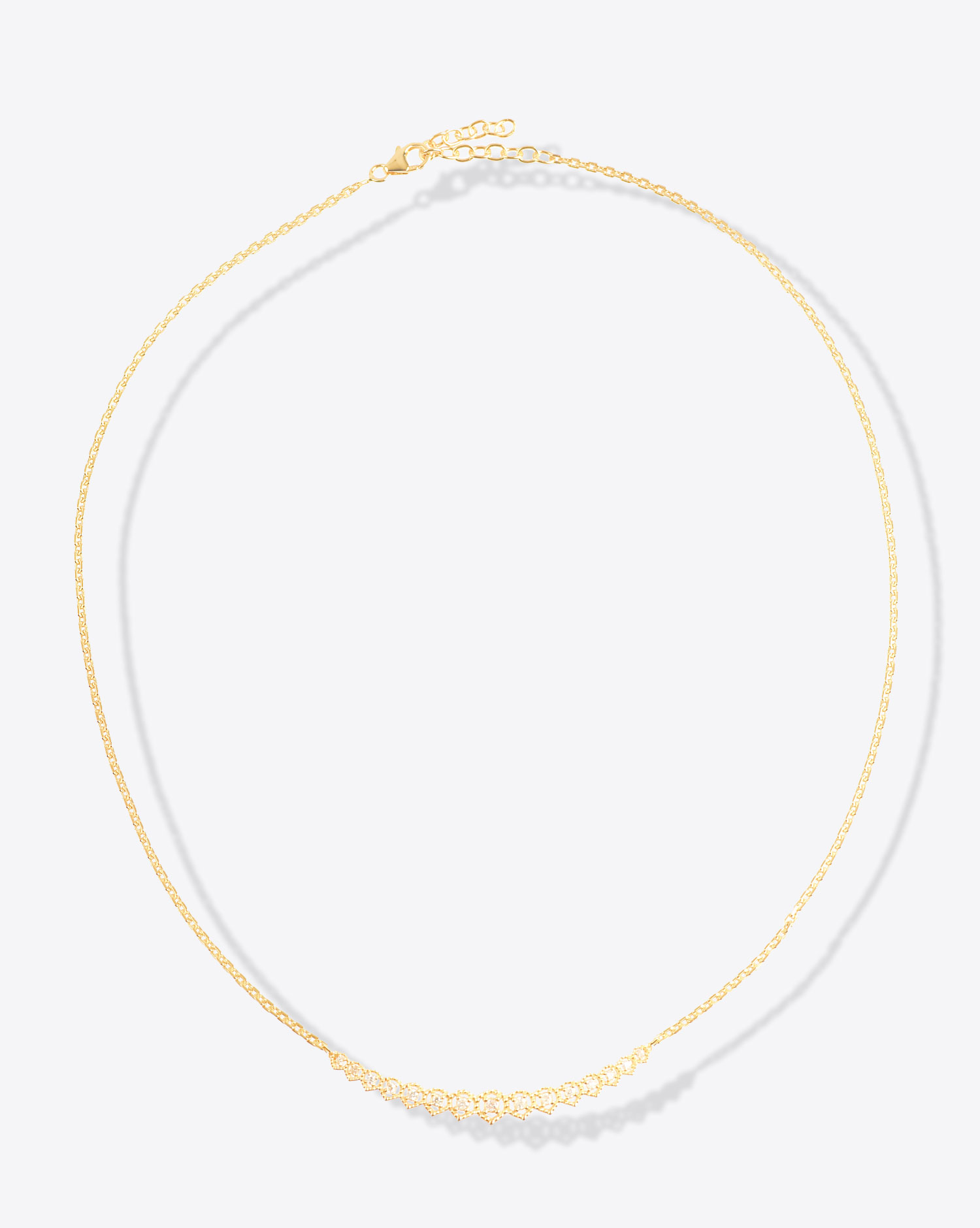 Collier De Jaegher Light Fever or jaune et diamants 