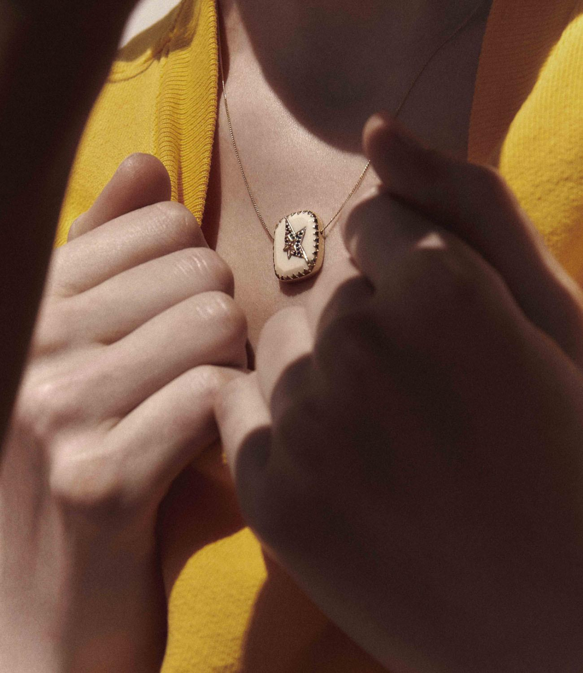 Image du produit Pascale Monvoisin Varda N°1 Collier Blanc Diamant - 2