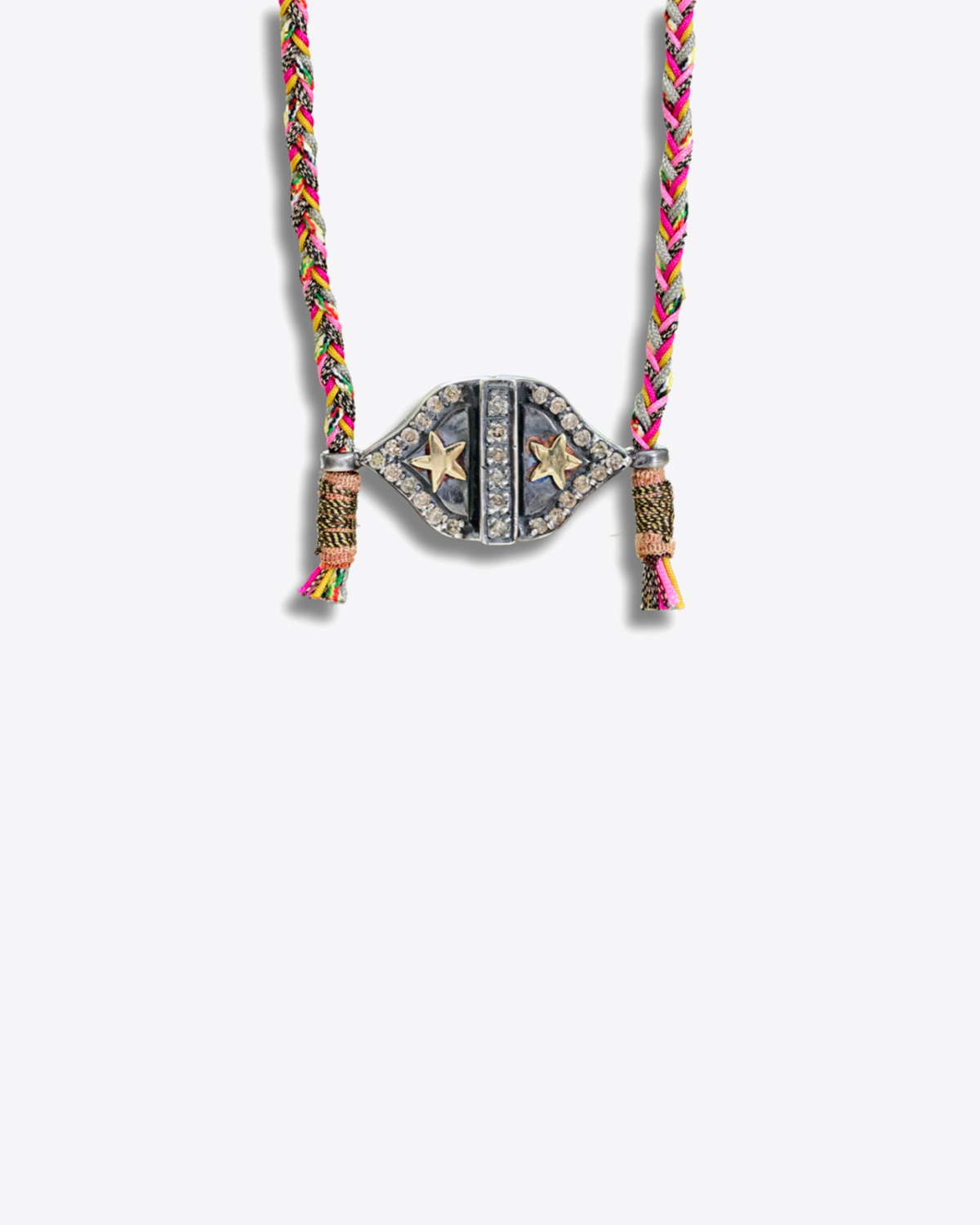 Patricia Arango Collier Etoile Diamant Rose 