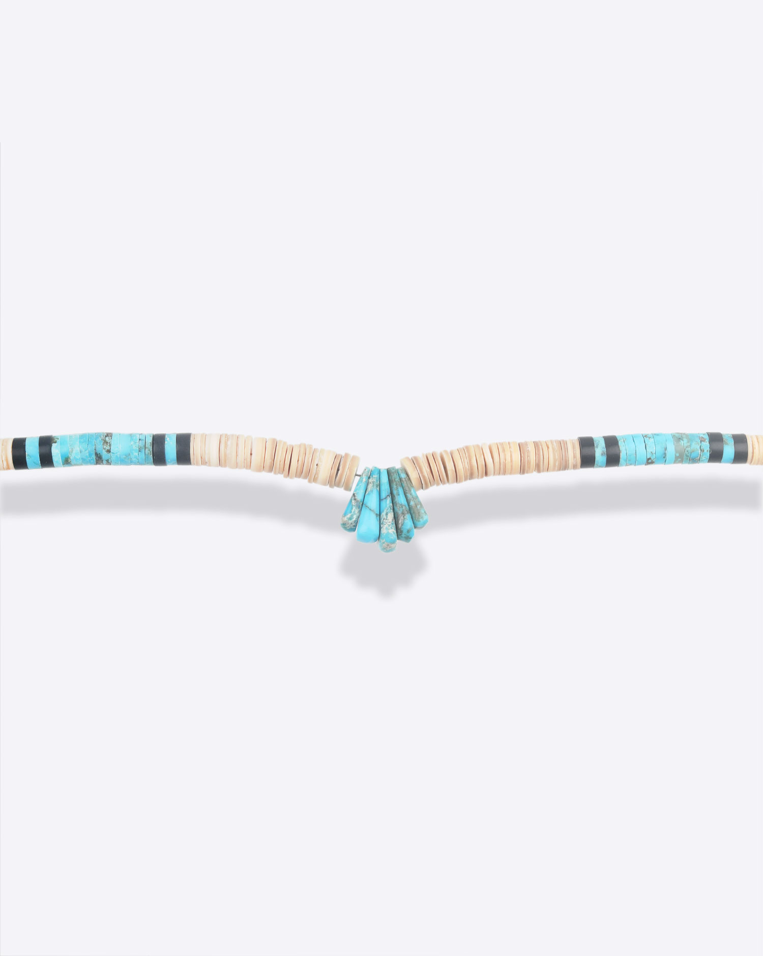 Harpo Collier Pueblo  Turquoise Coquillage 