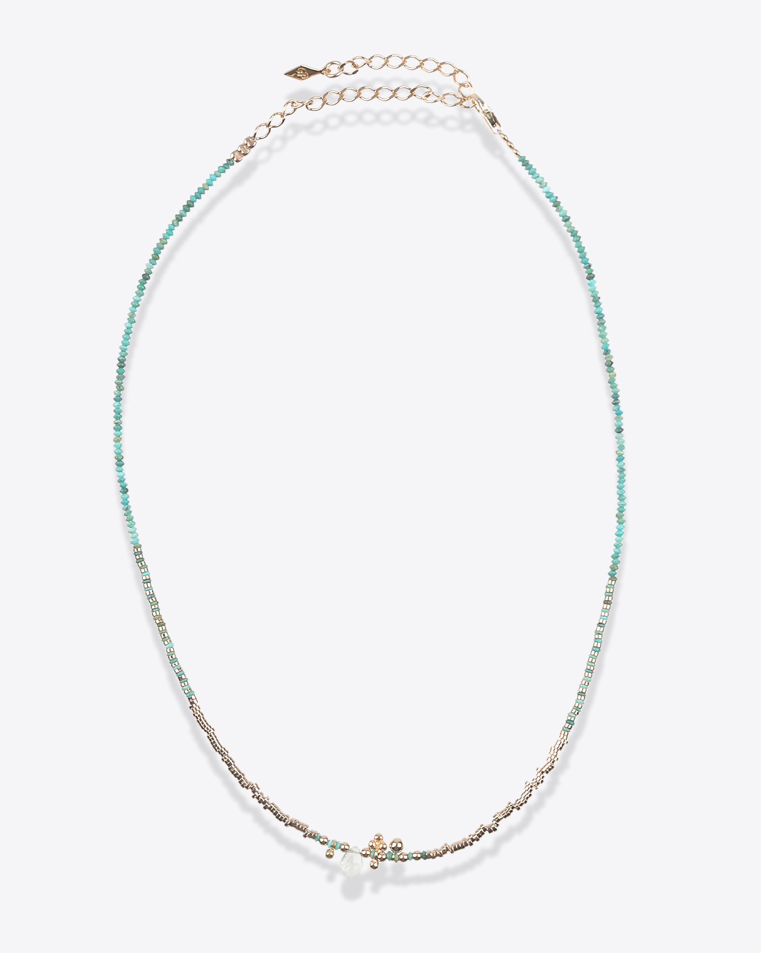 Image du produit Gachon Pothier Collier Romane V2 - Turquoise  