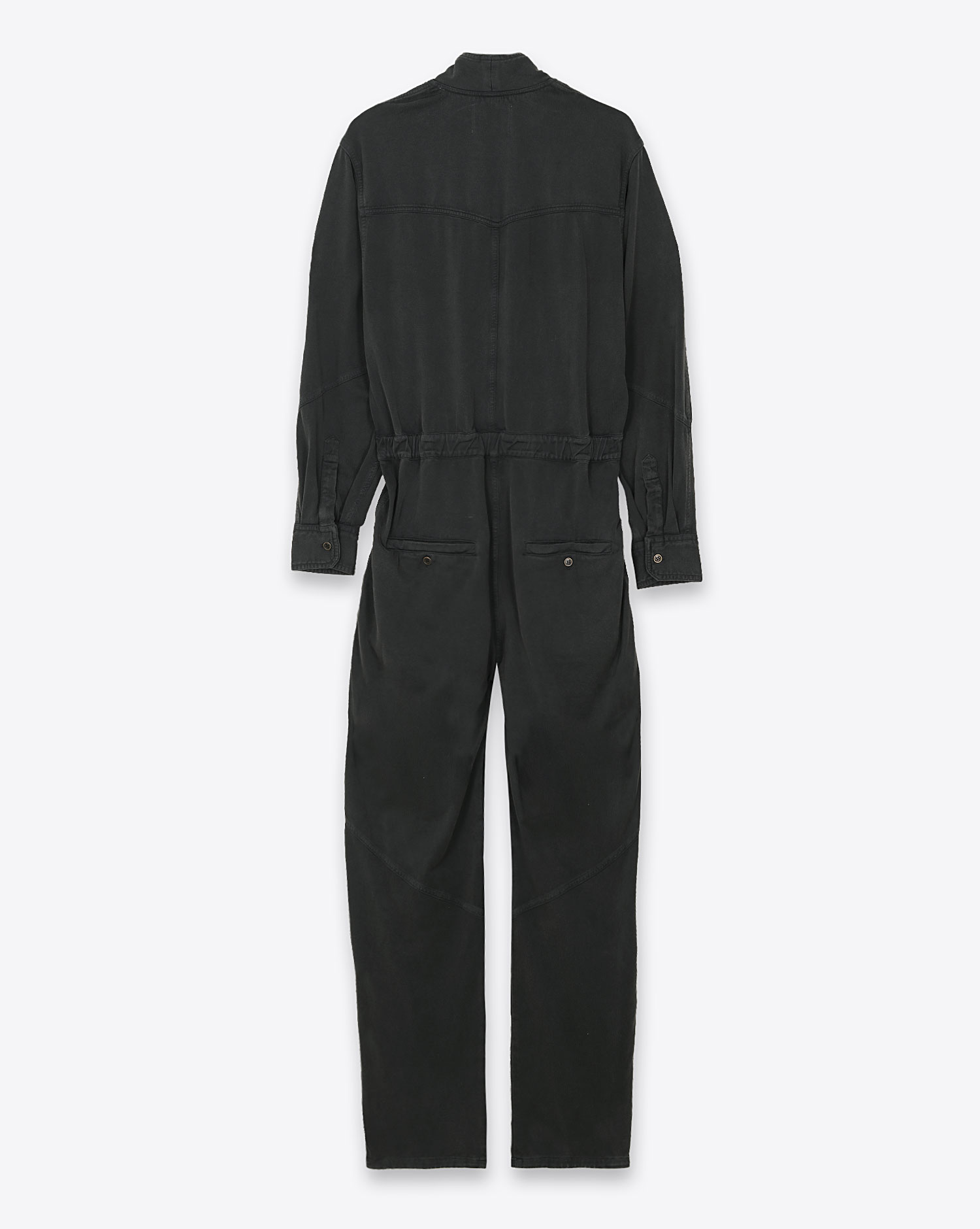 Produit Combinaison pantalon Remady Isabel Marant Etoile noire. Vue dos.  