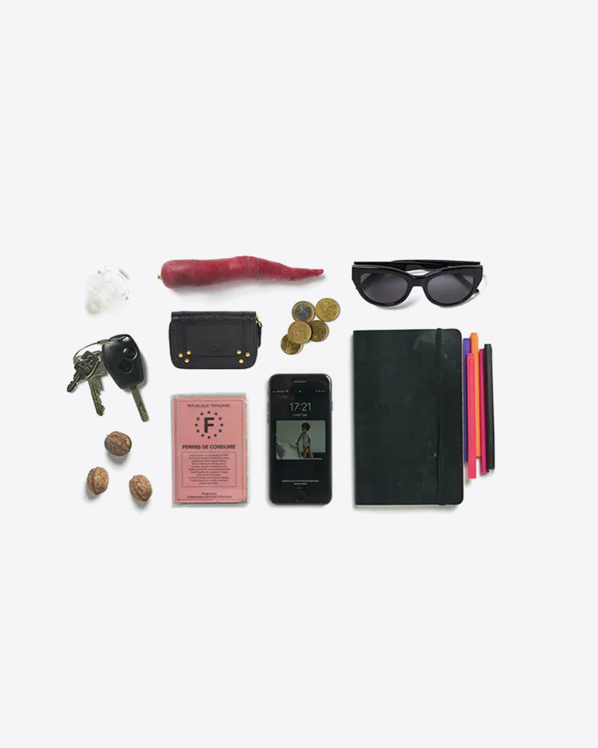 Image du produit Jérôme Dreyfuss Collection Lulu M Split Suede Léopard Chamois  TU - 7