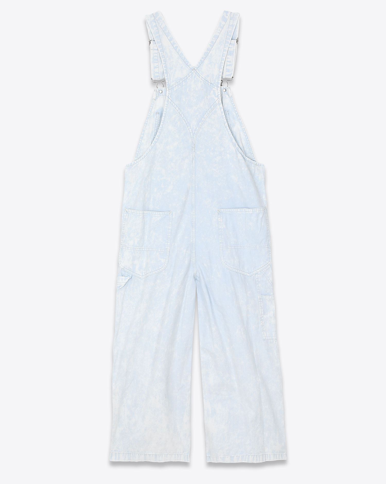 Salopette Cropped Cloudy Blue R13 Denim 