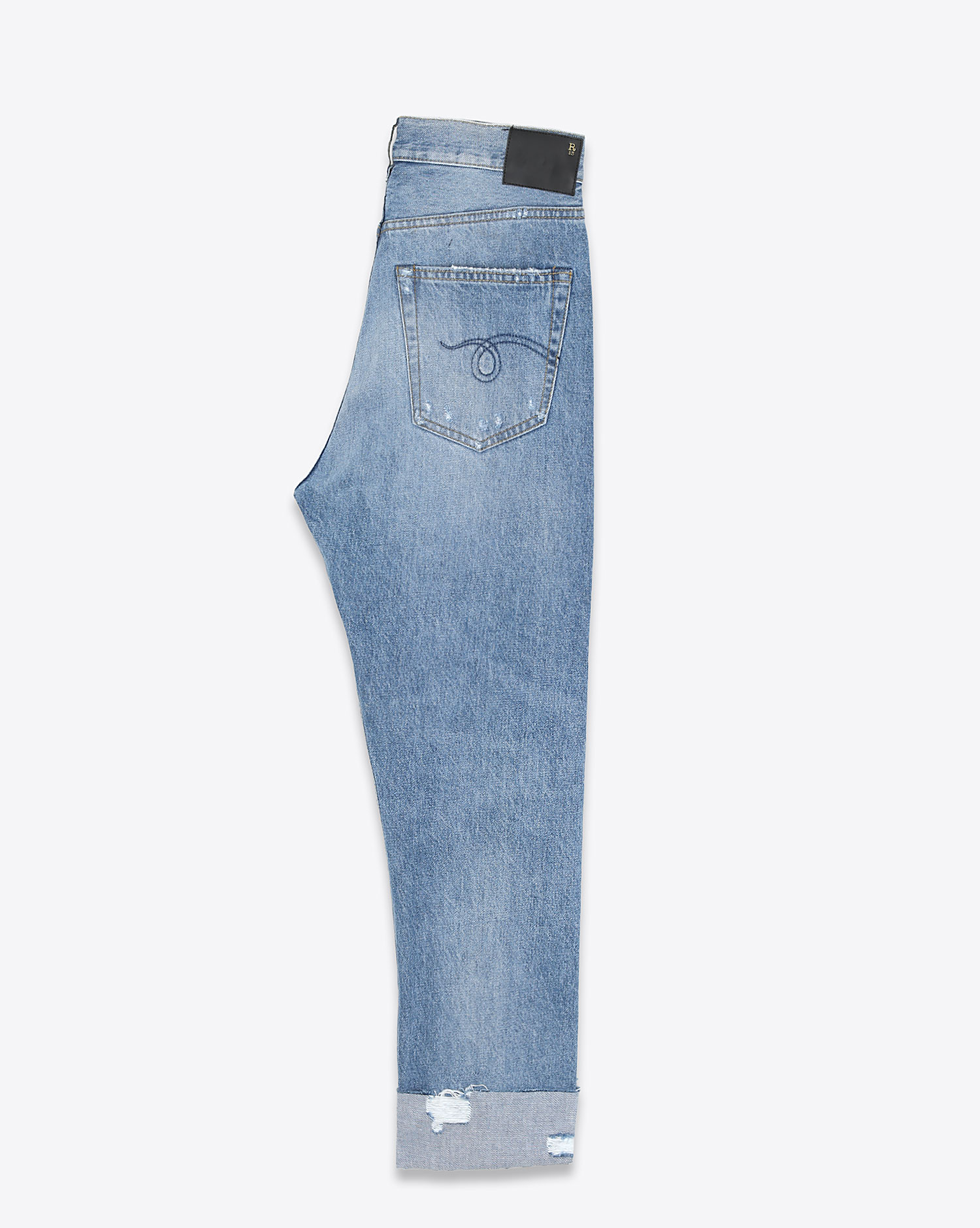R13 Denim Jeans Crossover Emory. Profil. 