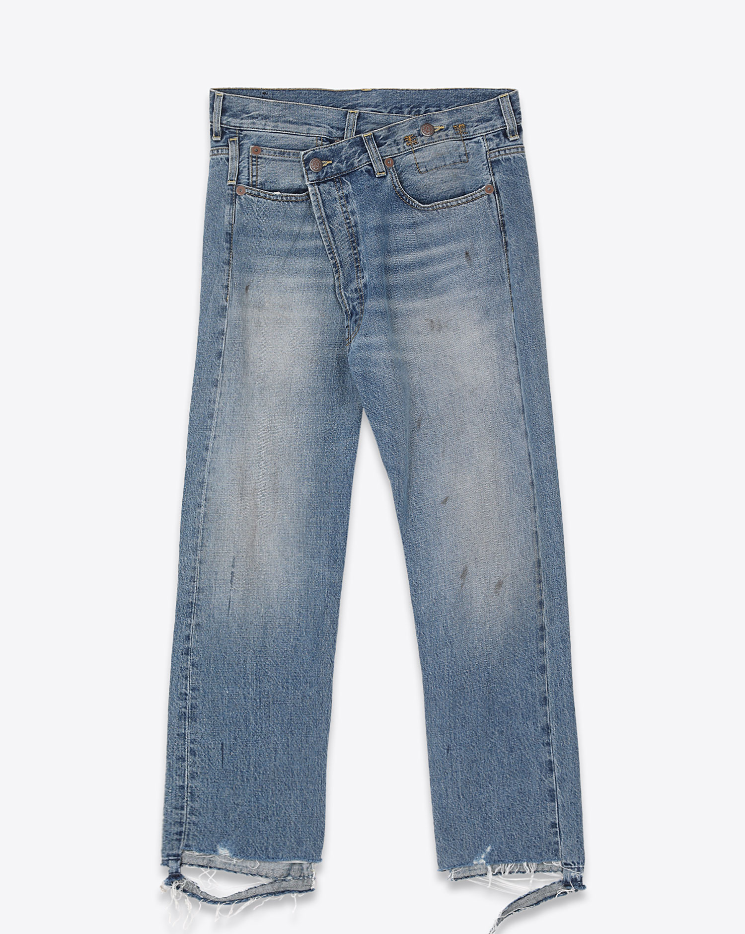 R13 Denim Jeans Crossover 