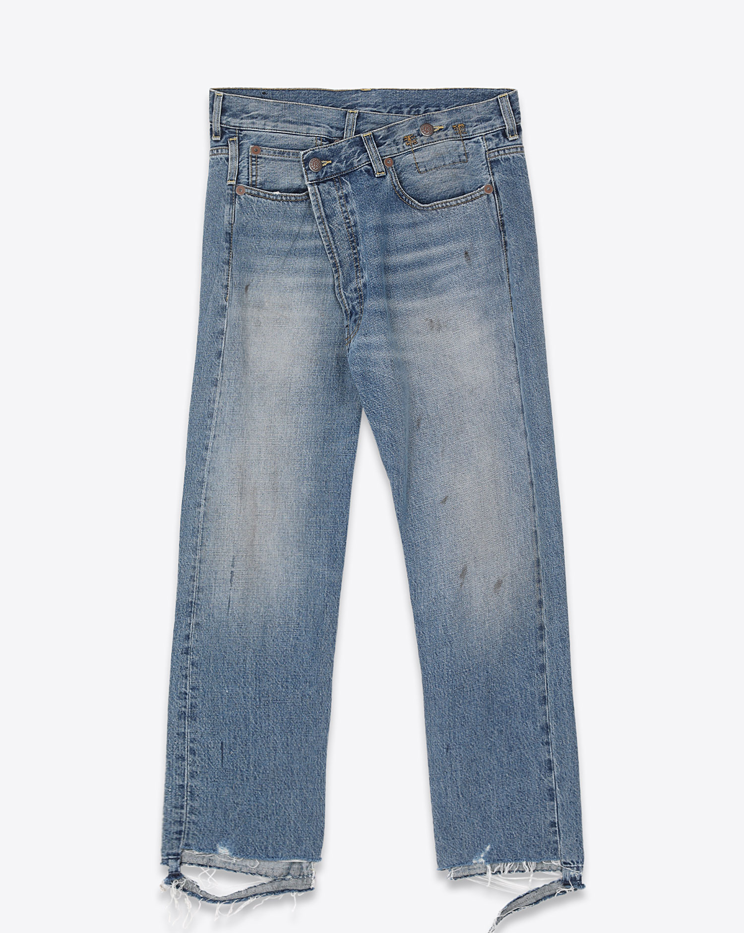 R13 Denim Jeans Crossover 