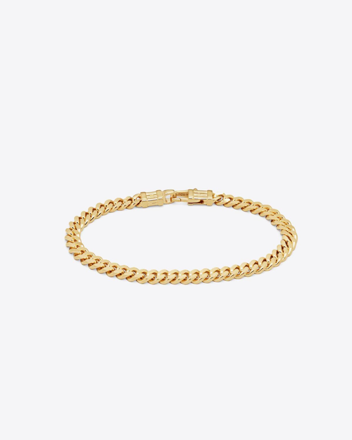 Image du produit Tom Wood Bracelet Curb L – Gold 