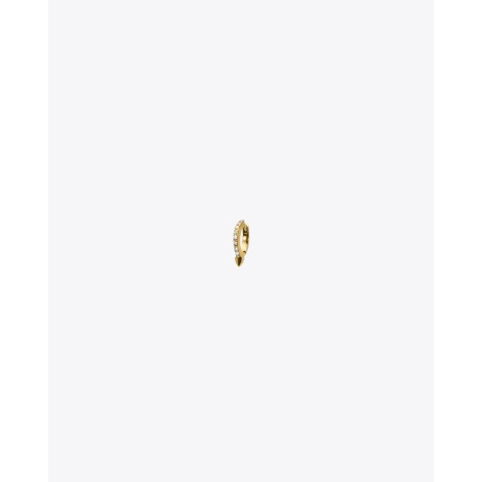 Feidt Créole Pointe - Or Jaune 18K et Diamants