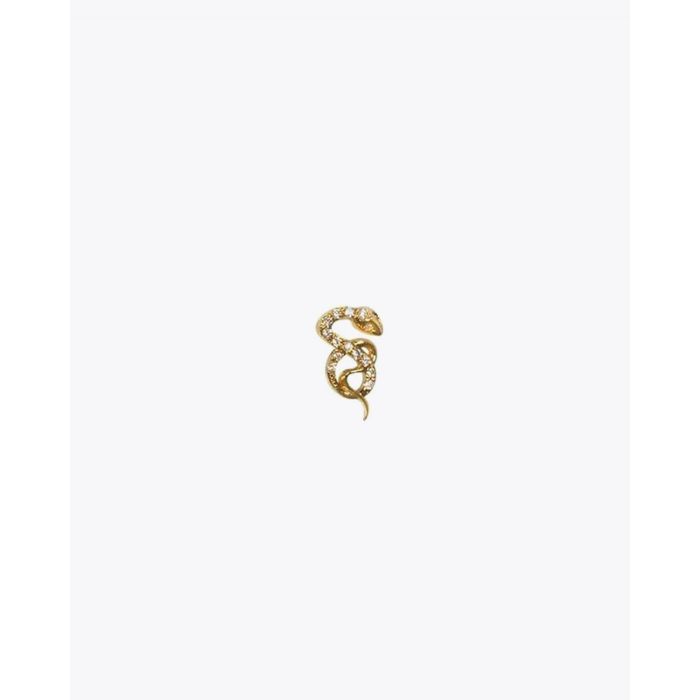 Feidt BO Serpent – Or Jaune 18K et Diamants