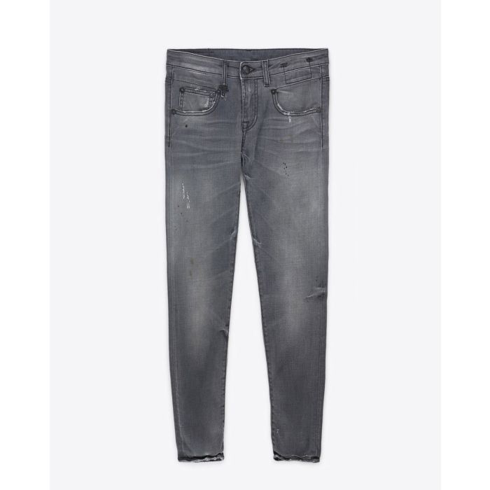 R13 Denim Collection Boy Skinny - Grey Orion