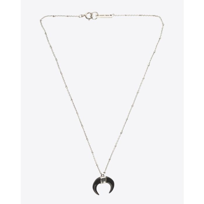 Isabel Marant Bijoux Collier Zanzibar - NoirArgent  